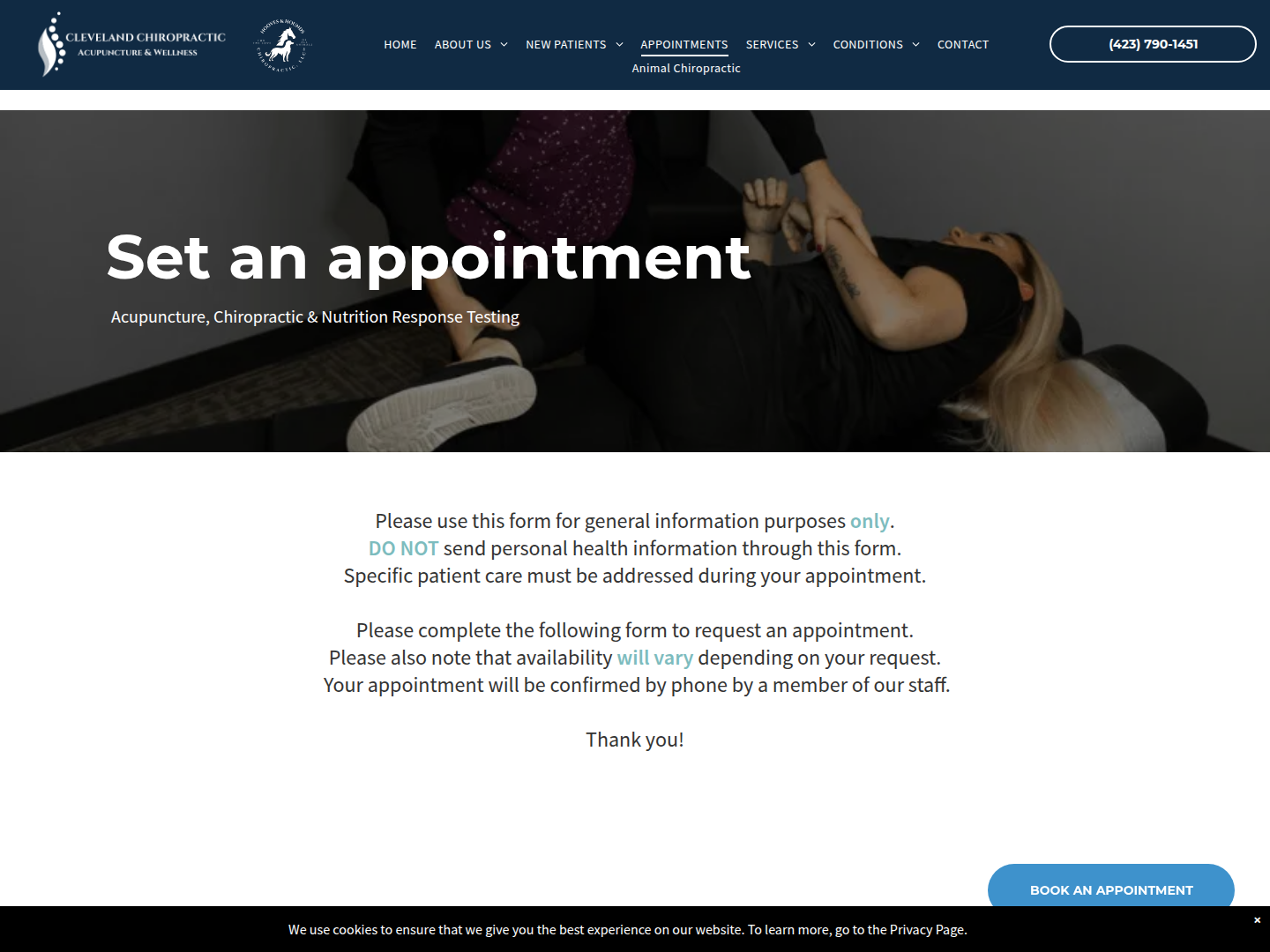 Preview of the Cleveland Chiropractic and Rehabilitation blog