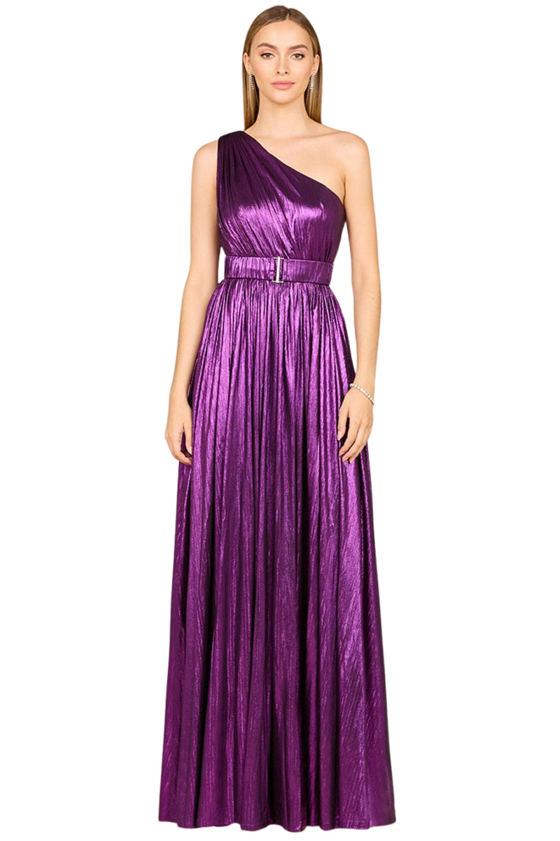 Calista Purple Dress - Alquiler de vestido para eventos en Bogotá - Click2Dress