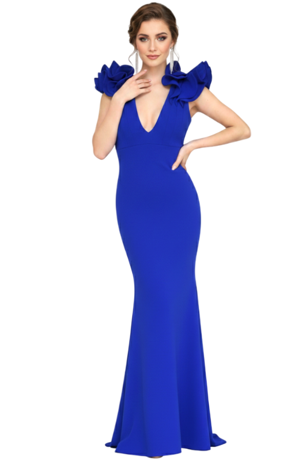 Sarina Blue Dress - Alquiler de vestido para Día en Bogotá - Click2Dress