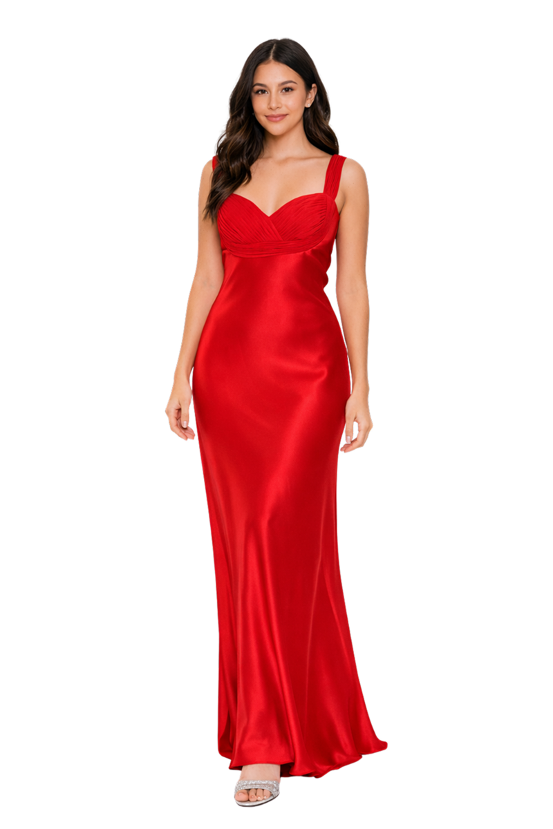 Chelsea Red Dress - Alquiler de vestido para Matrimonio en Bogotá - Click2Dress