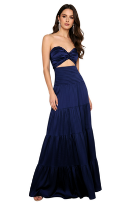 Nur Blue  Skirt - Alquiler de vestido para Vestido tropical en Bogotá - Click2Dress - Vista 1