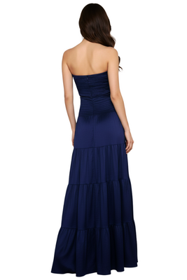 Nur Blue  Skirt - Alquiler de vestido para Vestido tropical en Bogotá - Click2Dress - Vista 2