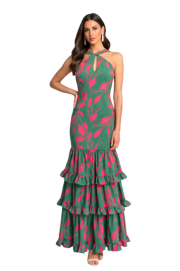 Fernanda Dress - Alquiler de vestido para Vestido tropical en Bogotá - Click2Dress