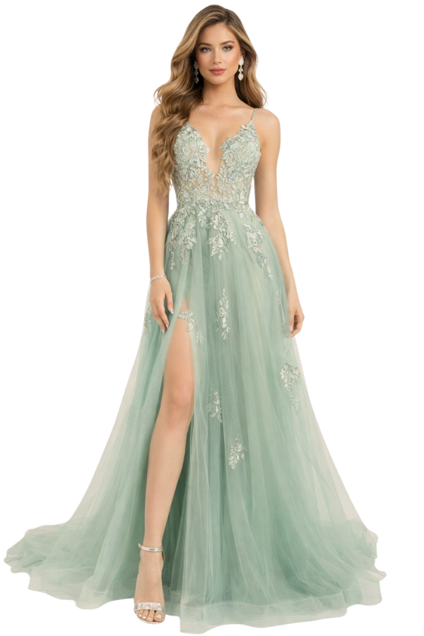 Juana Mint Dress - Alquiler de vestido para Vestidos en Bogotá - Click2Dress