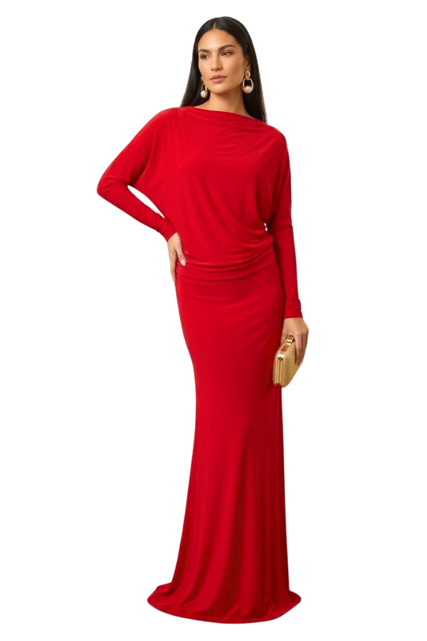Suki Red Dress - Alquiler de vestido para New Arrivals en Bogotá - Click2Dress