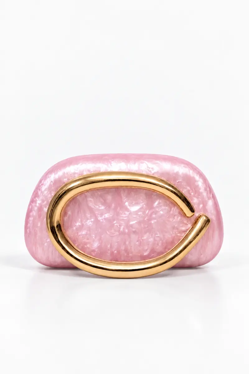 Perla Rose Clutch