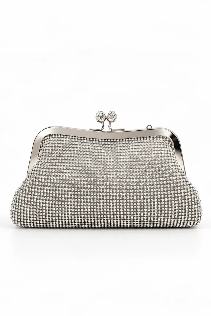 Argenta Clutch - Alquiler de vestido para eventos en Bogotá - Click2Dress