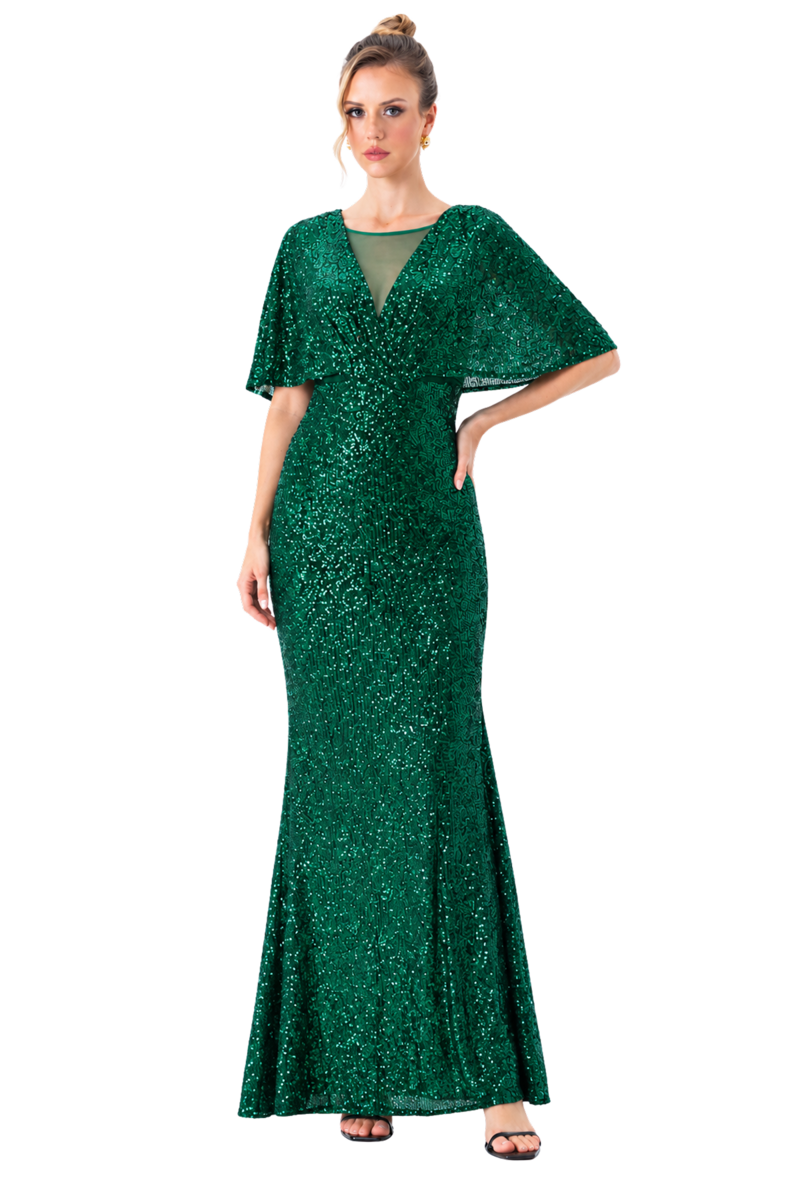 Teruel Green Dress - Alquiler de vestido para Trending en Bogotá - Click2Dress