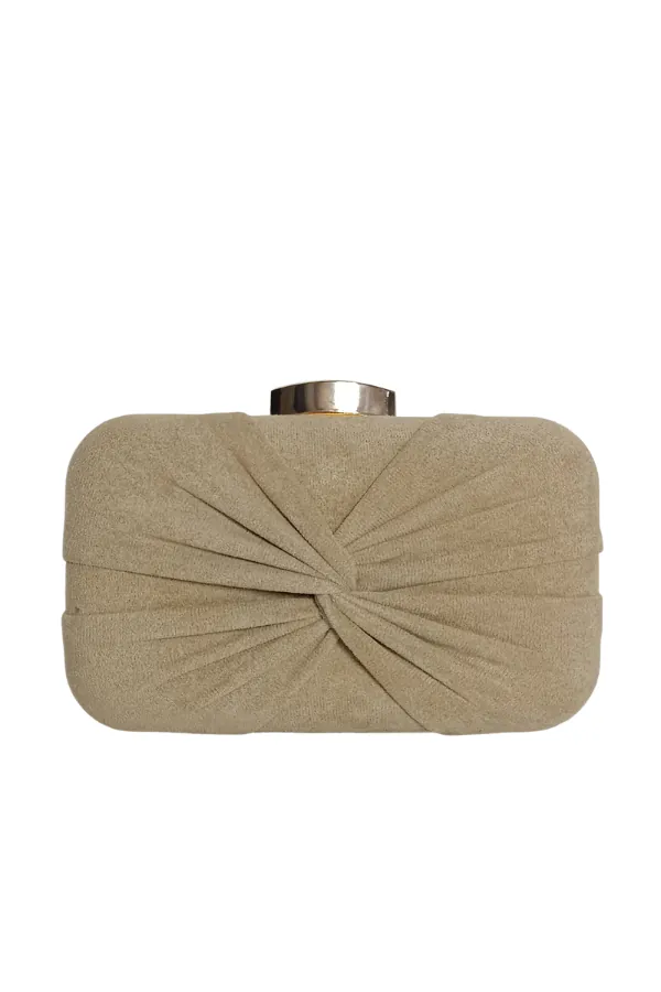  Sobre Bisu Recogido beige - Alquiler de vestido para Complementos en Bogotá - Click2Dress - Vista 1