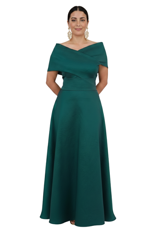 Matilde Green Skirt - Alquiler de vestido para eventos en Bogotá - Click2Dress