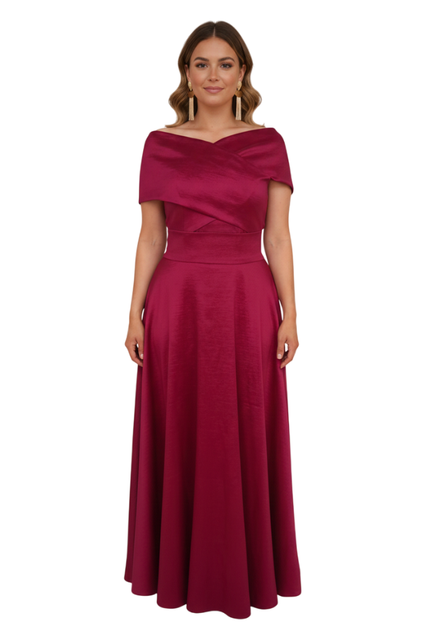 Matilde wine Skirt - Alquiler de vestido para Vestidos en Bogotá - Click2Dress