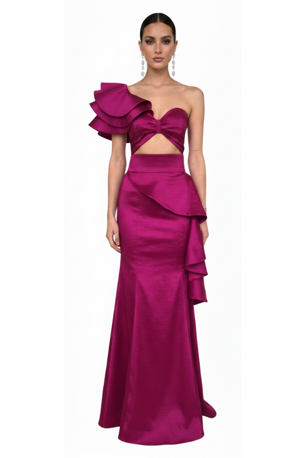 Muriel Magenta Skirt - Alquiler de vestido para Vestidos en Bogotá - Click2Dress