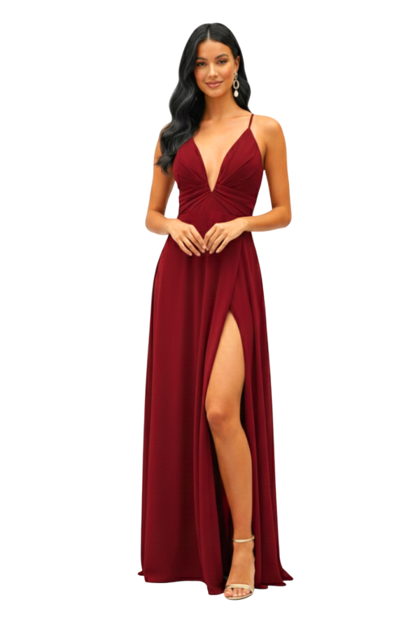 Paloma Cherry Dress  - Alquiler de vestido para Mama de la Novi@ en Bogotá - Click2Dress