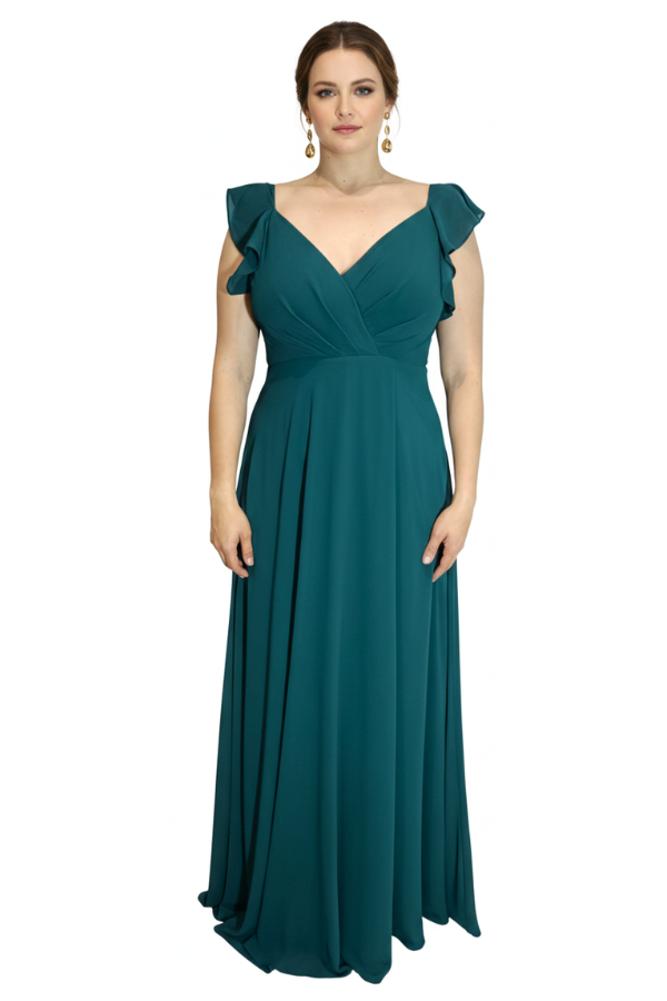 Isla Green Dress - Alquiler de vestido para eventos en Bogotá - Click2Dress