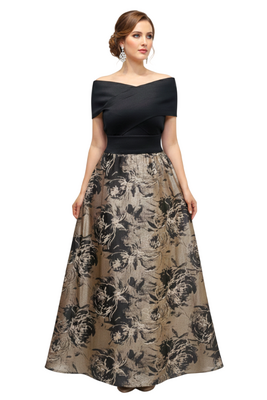 Golden Rose Dress - Alquiler de vestido para Noche en Bogotá - Click2Dress - Vista 1