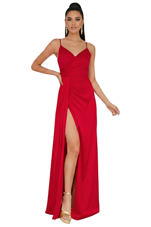 Acamar Red Dress - Alquiler de vestido para eventos en Bogotá - Click2Dress