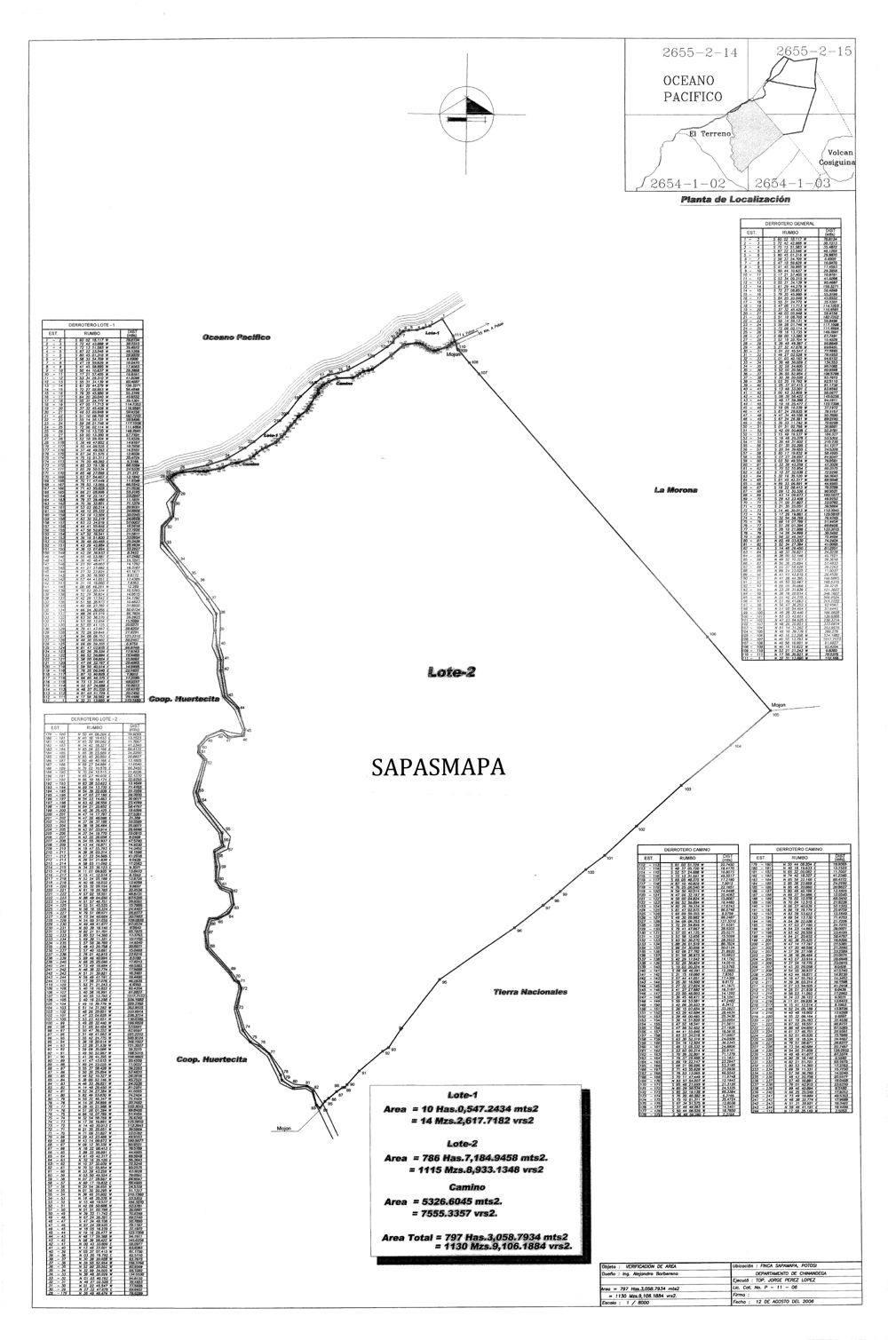 Cosiguina, Sapamapa
