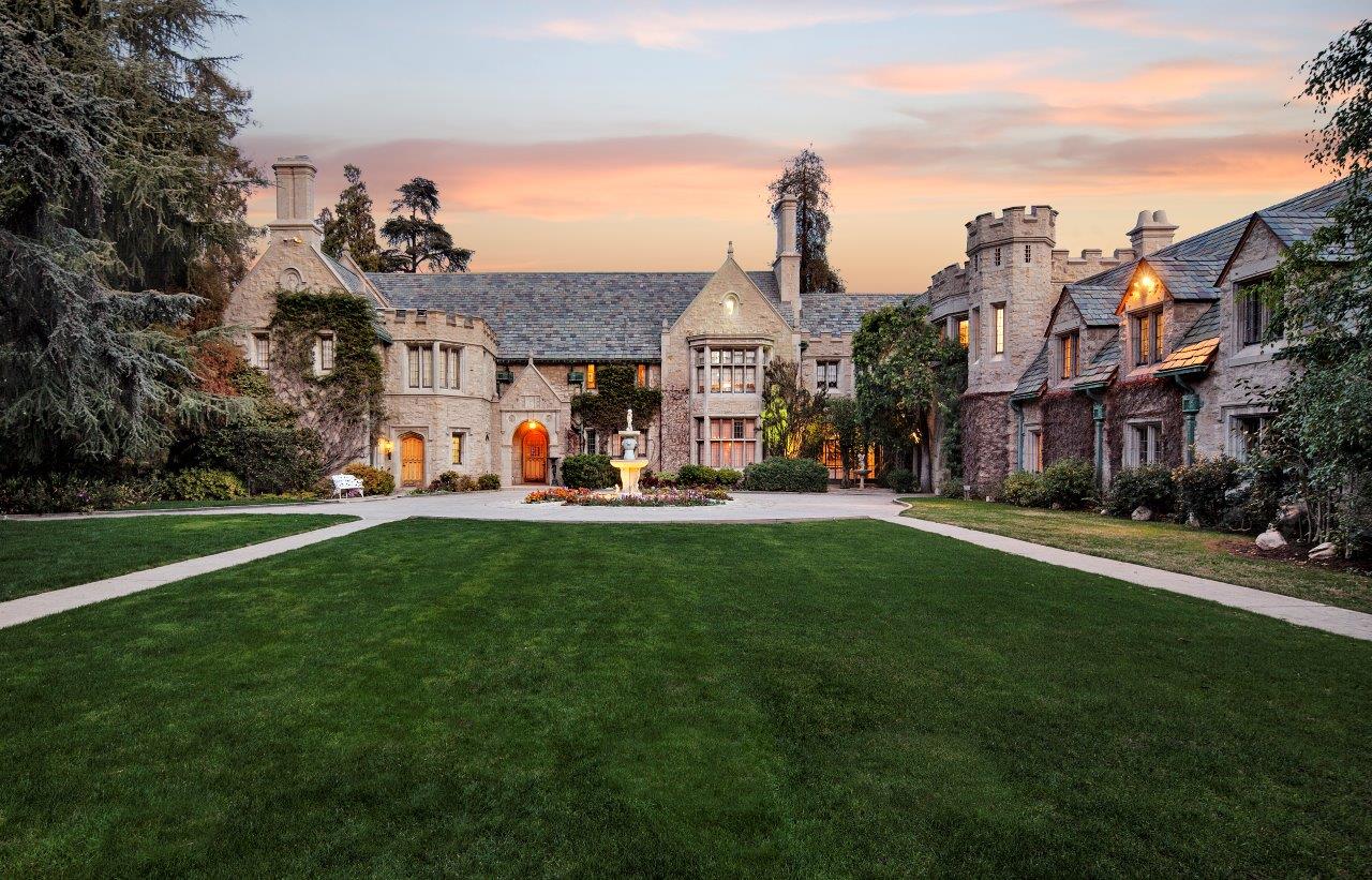 The crown jewel of L.A.'s "Platinum Triangle" situated on 5 picturesque acres in Holmby Hills, The Playboy Mansion is a nearly 20,000 square foot residence that is both an ultra-private retreat and the ultimate setting for large-scale entertaining. The Mansion features 29 rooms and every amenity imaginable, including a catering kitchen, wine cellar, home theater, separate game house, gym, tennis court and free-form swimming pool with a large, cave-like grotto. The property also features a four-bedroom guest house. In addition, the Playboy Mansion is one of a select few private residences in L.A. with a zoo license.

Represented by:
Gary Gold & Drew Fenton