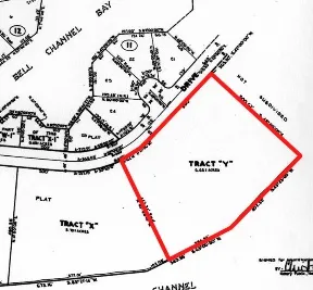 Beachfront Tract in Bell Channel