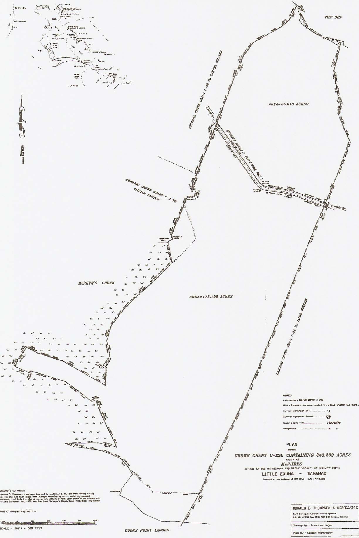 Ocean to Ocean beachfront Acreage