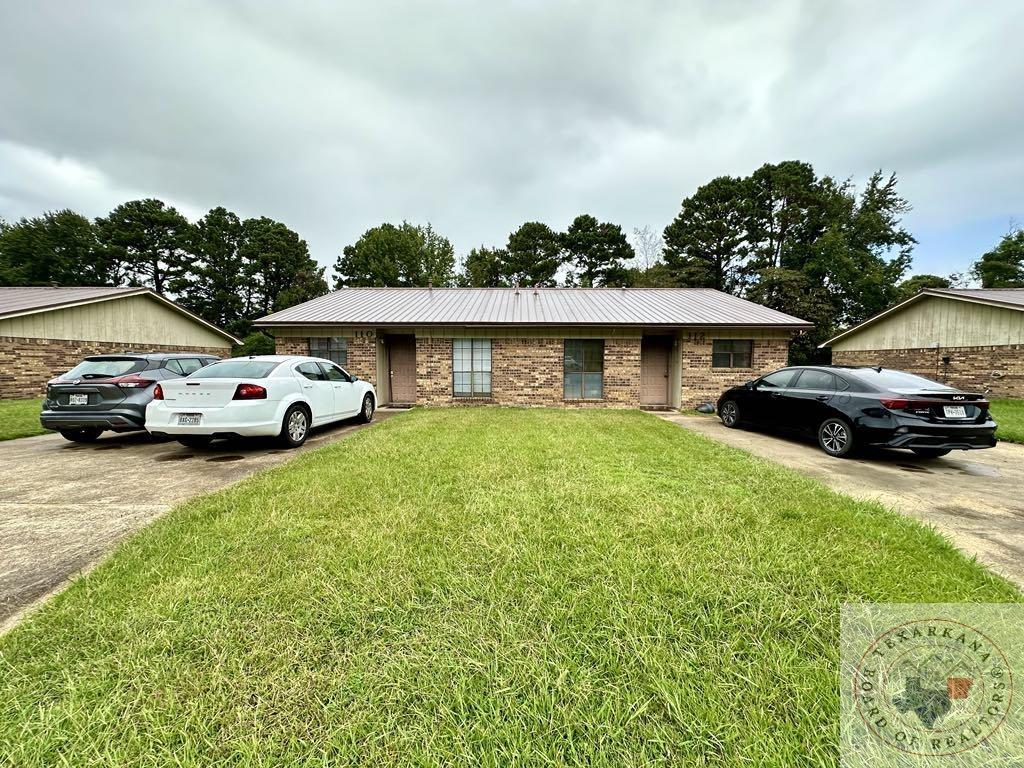Unlock the potential of this tenant-occupied duplex in Nash, TX! Offering immediate rental income, this property is ideal for investors seeking to expand their portfolio with valuable opportunities. Each unit boasts 2 bedrooms, 1 bath, in-unit laundry, a cozy breakfast nook, and a welcoming living room. Whether you're looking for a steady cash flow as-is or envisioning a transformation with some TLC to boost value and rental income, this duplex is a promising investment. Plus, don't miss the chance to enhance your investment further—its twin property at 114-116 Cowett Lane is for sale as well! Seller intends to sell them together as package. Pictures listed are of unit 110 only.