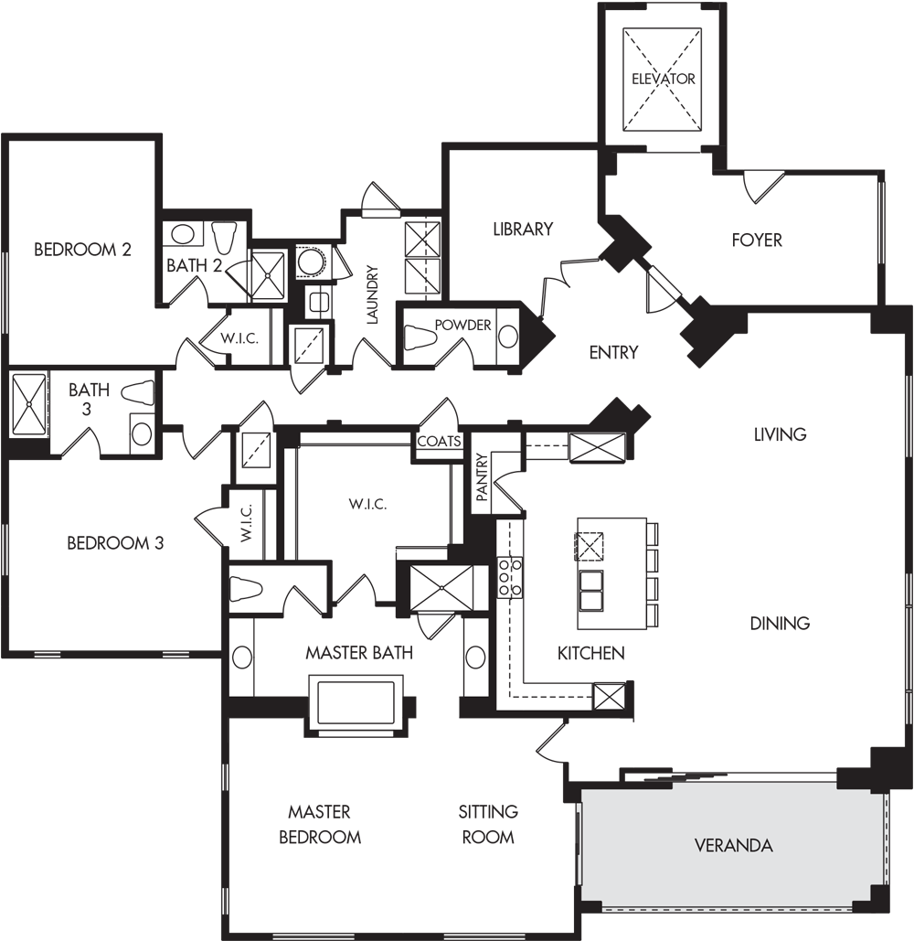450 N. Palm Dr. PH507