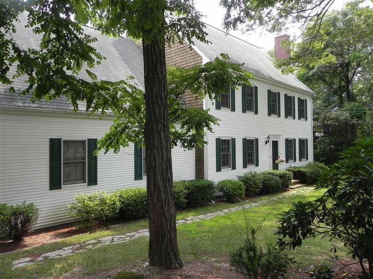 Well kept secret in the heart of Sagamore Beach! Spacious colonial on rare ~acre corner lot just a short 1/3 mile stroll to beach. Live on vacation in this 5 bedroom/4 bath home with in ground pool across from park w/tennis courts and playground. Custom maple kitchen with dining area open to deck and living room w/fireplace and hardwood floors plus formal dining. Large master suite with adjoining office/media room. So many possibilities with this home, incl an oversized 28 X 26 garage w/storage. Finished walkout lower level w/half bath leads to the backyard pool area. Security & fire alarm system. Enjoy two levels of decks and pool patio in the beautifully landscaped private backyard. Membership available to the nearby Sagamore Beach Colony Club w/fabulous tennis facilities w/lessons, clubhouse, kids camp, fishing derby, & more.