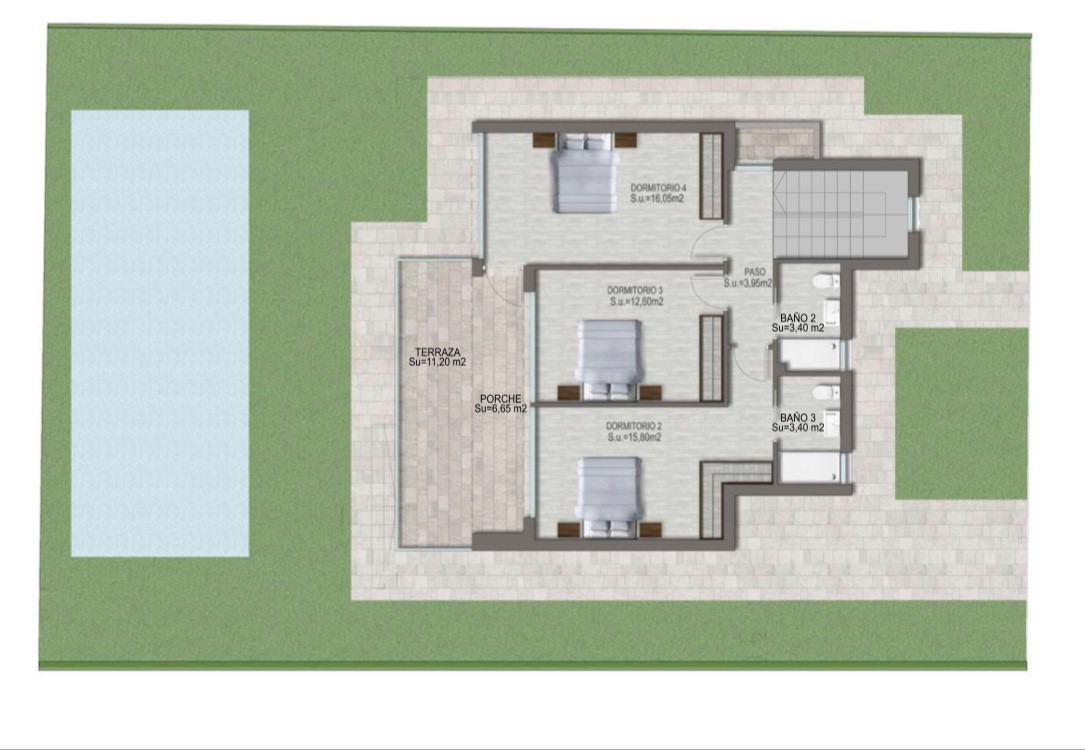 Villa for sale in Mar Menor Golf Resort €475,000 (CM6778)