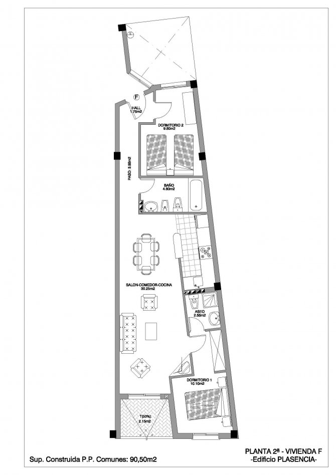Apartment for sale in Benijófar €72,000 (CM3422)