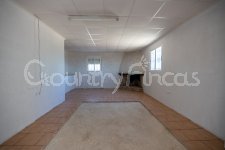 Huge building land with warehouse