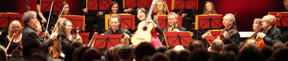 Xuefei Yang (View from Stalls) 1 Xuefei Yang performs at Live at LICA's Concert Series, at the Great Hall Lancaster University. 22nd March 2012.
