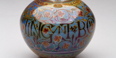 Lanc Uni 30 Vase, 1913. Lustre by William Mycock. Shape 3011.