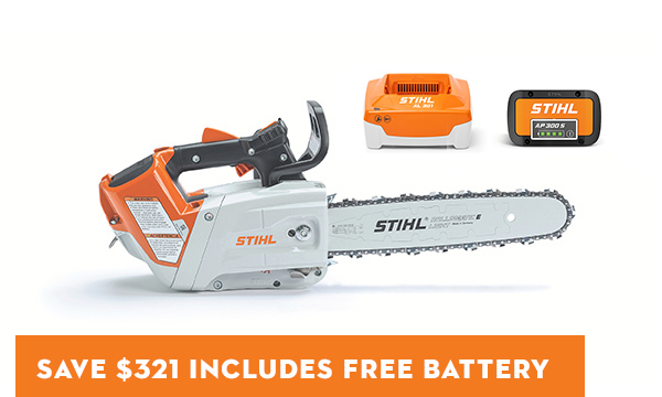 MSA 220 TC-O Top Handle Chainsaw | Battery Chainsaws | STIHL USA MSA 220 TC-O Top Handle Chainsaw | Battery Chainsaws | STIHL USA