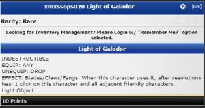 ClixMen-Light of Galador