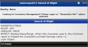 ClixMen-Sword of Might
