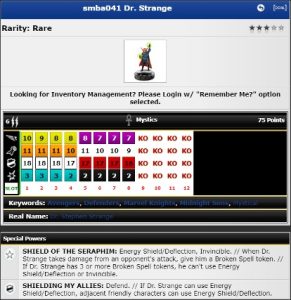 ClixMen-Dr. Strange 041 SMBA-Hcrealms