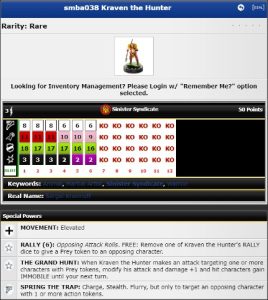 ClixMen-Kraven the Hunter 038 SMBA-Hcrealms