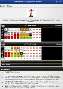 ClixMen-Carnage Silver Surfer 062 SMBA-Hcrealms