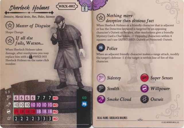 ClixMen-Sherlock Holmes #WKX-002-1