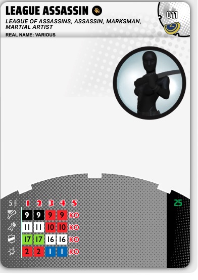 ClixMen-League Assassin 011 MOT Tarjeta