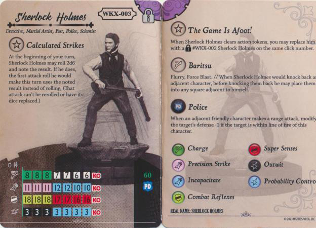 ClixMen-Sherlock Holmes #WKX-003