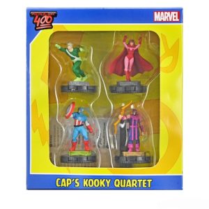 HEROCLIX 400- CAP’S KOOKY QUARTET