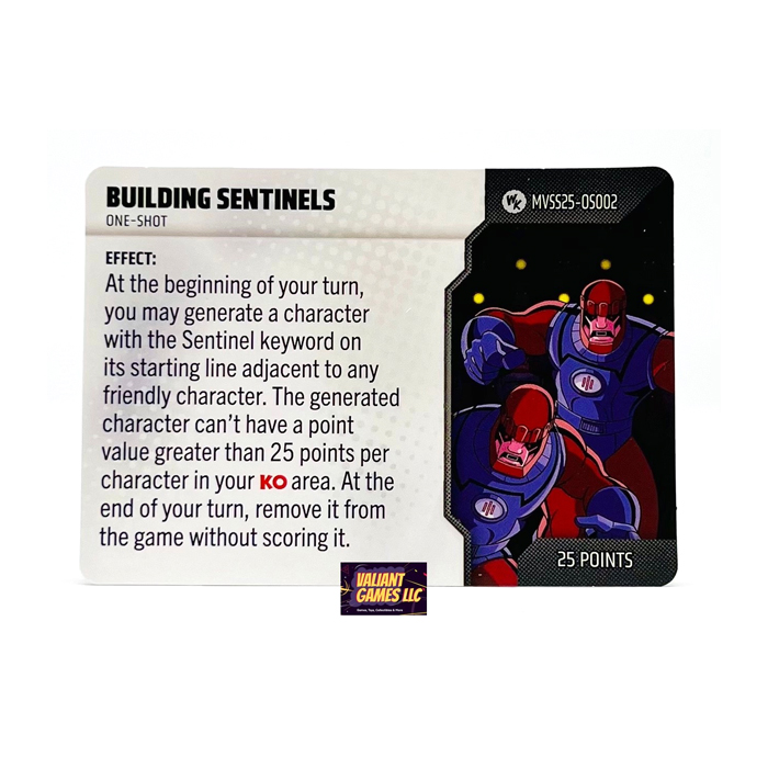 Building Sentinels MVSS25-OS002