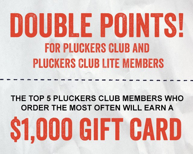 Double Points and $1,000 Gift Card
