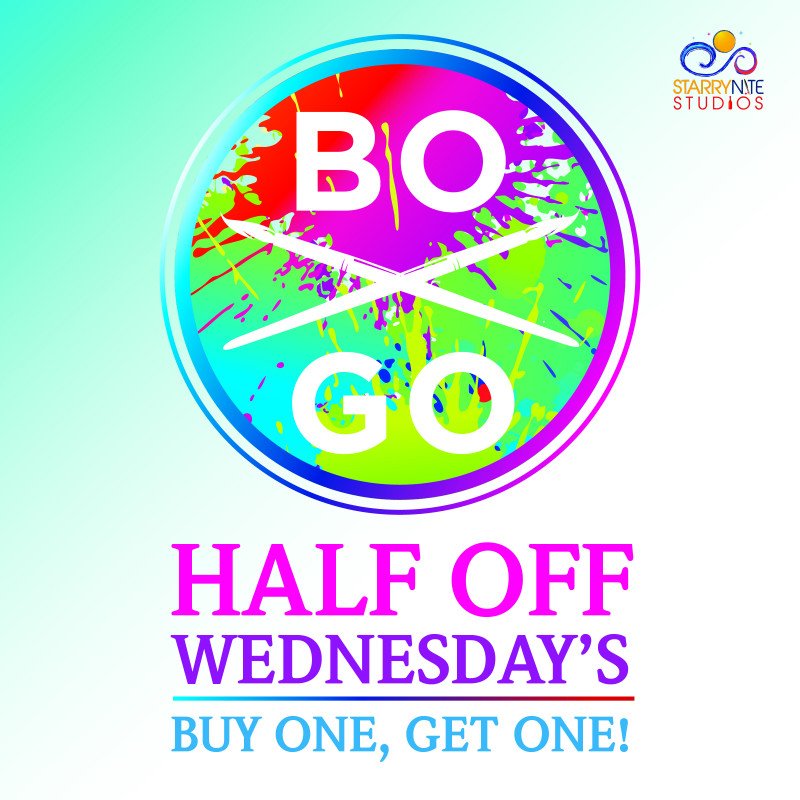 BOGO Wednesdays!