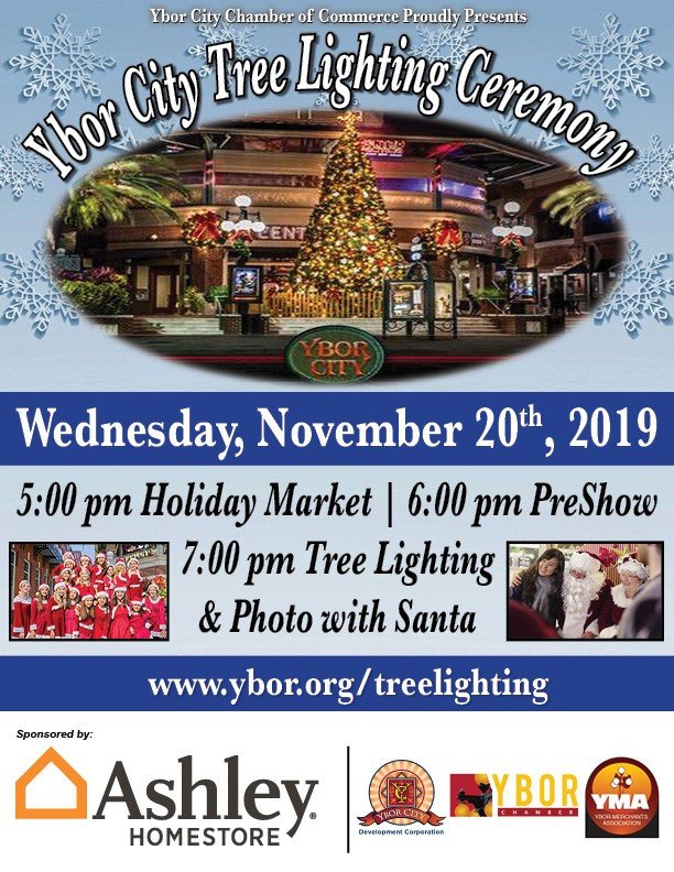 Ybor City Tree Lighting Ceromony