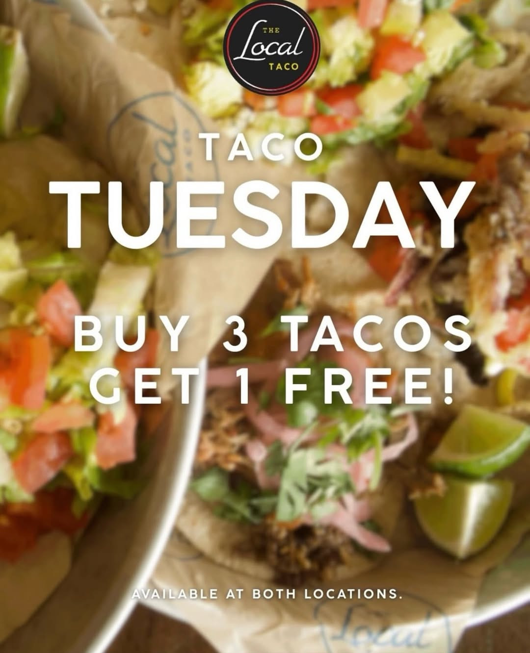 Sale fromLocal Taco: Taco Tuesdays