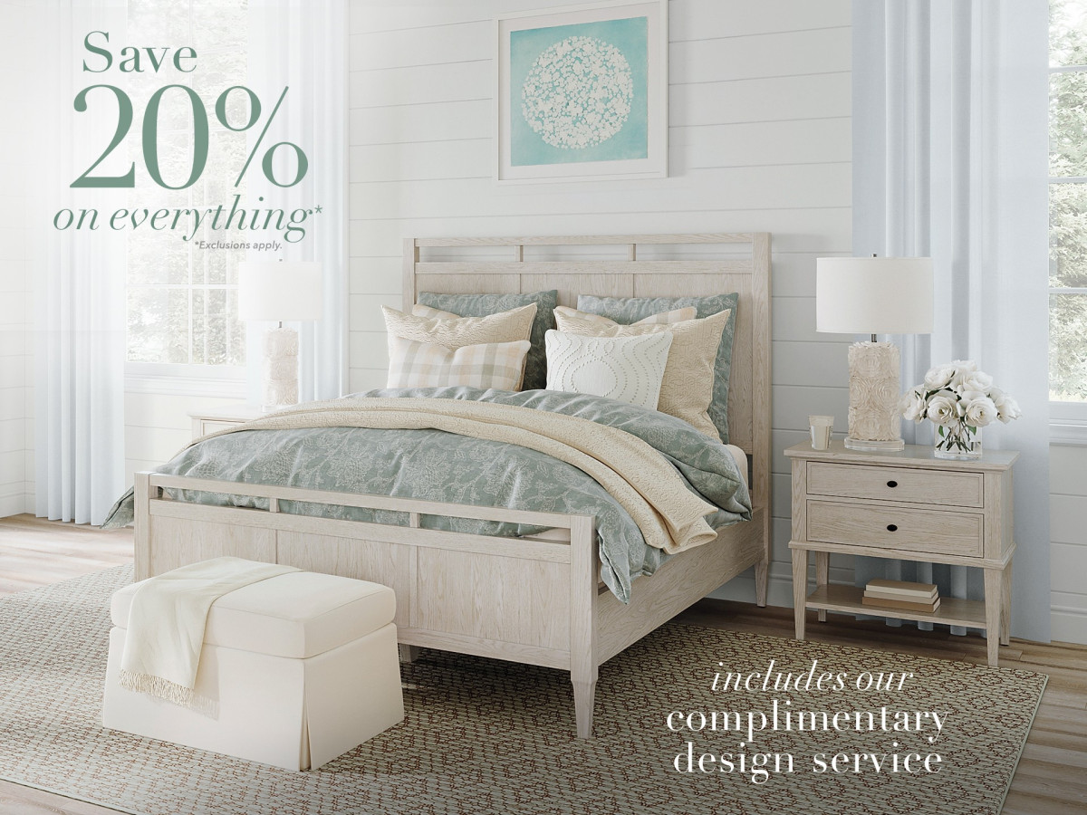 Sale fromEthan Allen: SAVE 20% ON EVERYTHING*