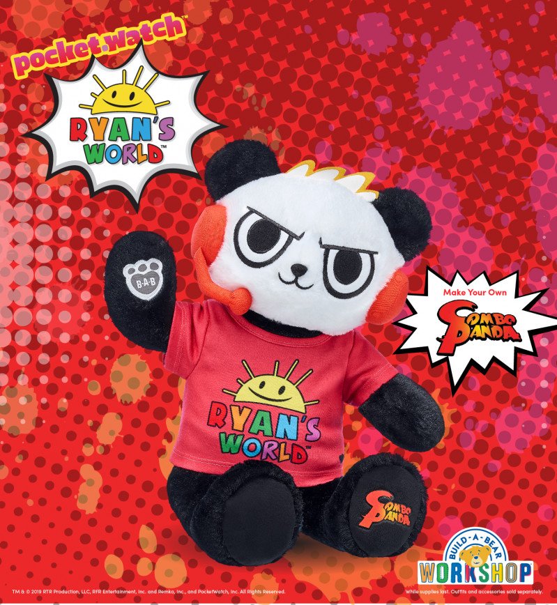 Ryan’s World™ Fans! Make Your Own Combo Panda™ at Build-A-Be