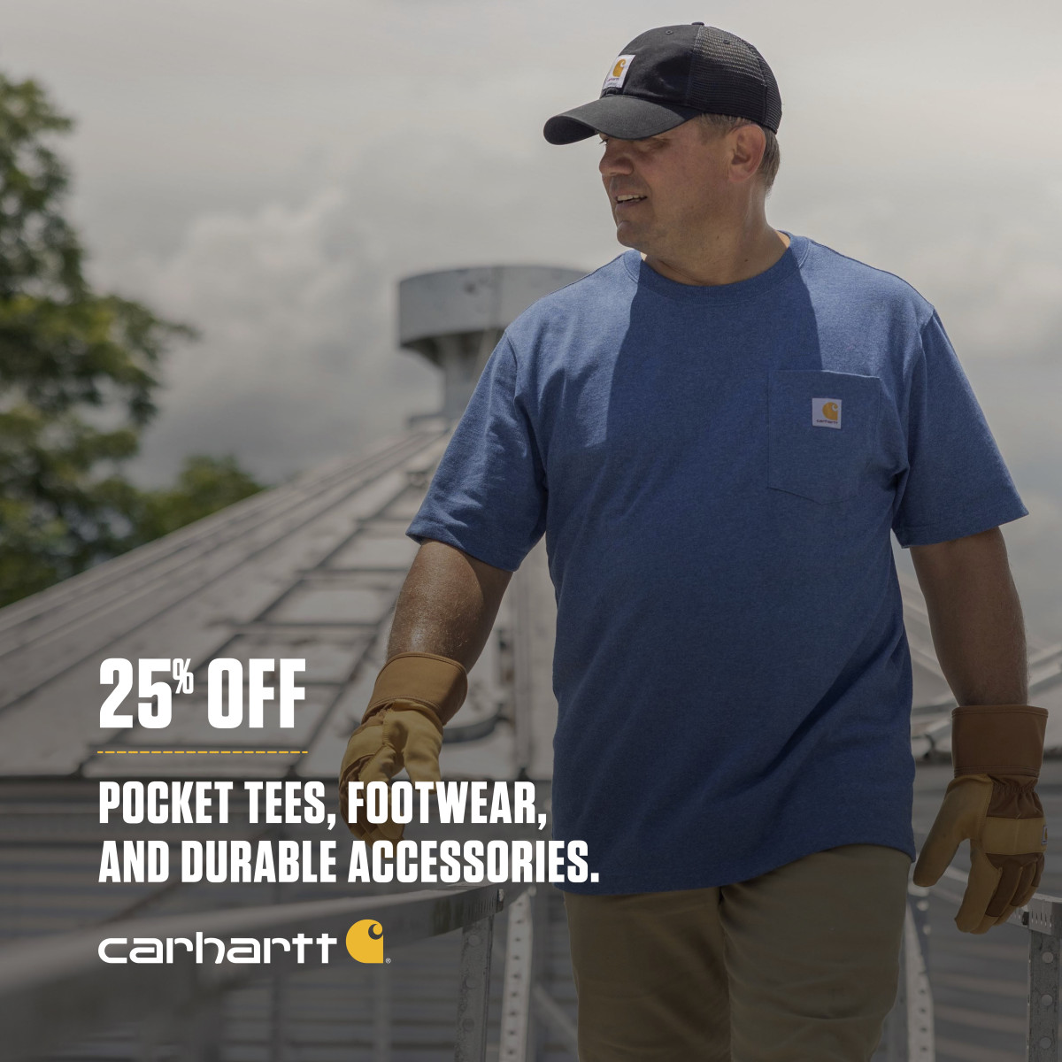 Sale fromCarhartt: Iconic K87 Tees Are 25% Off!